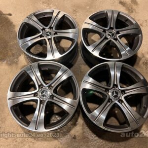 R17 ORIGINAL "5 Spoke Grey/Polished" Mercedes-Benz (4 tk)